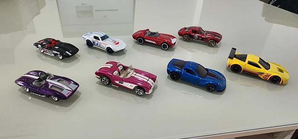 Coleção Corvette - Hotwheels 1:64