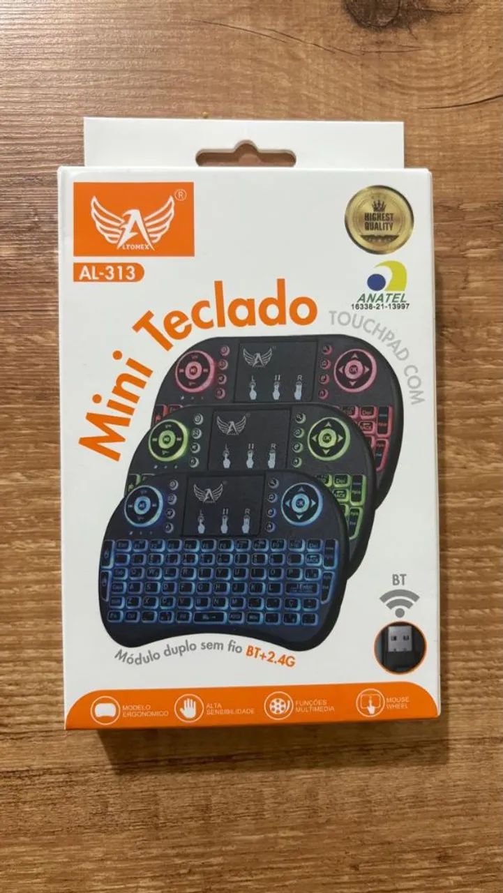 Mini Teclado Com Led. - Foto 2