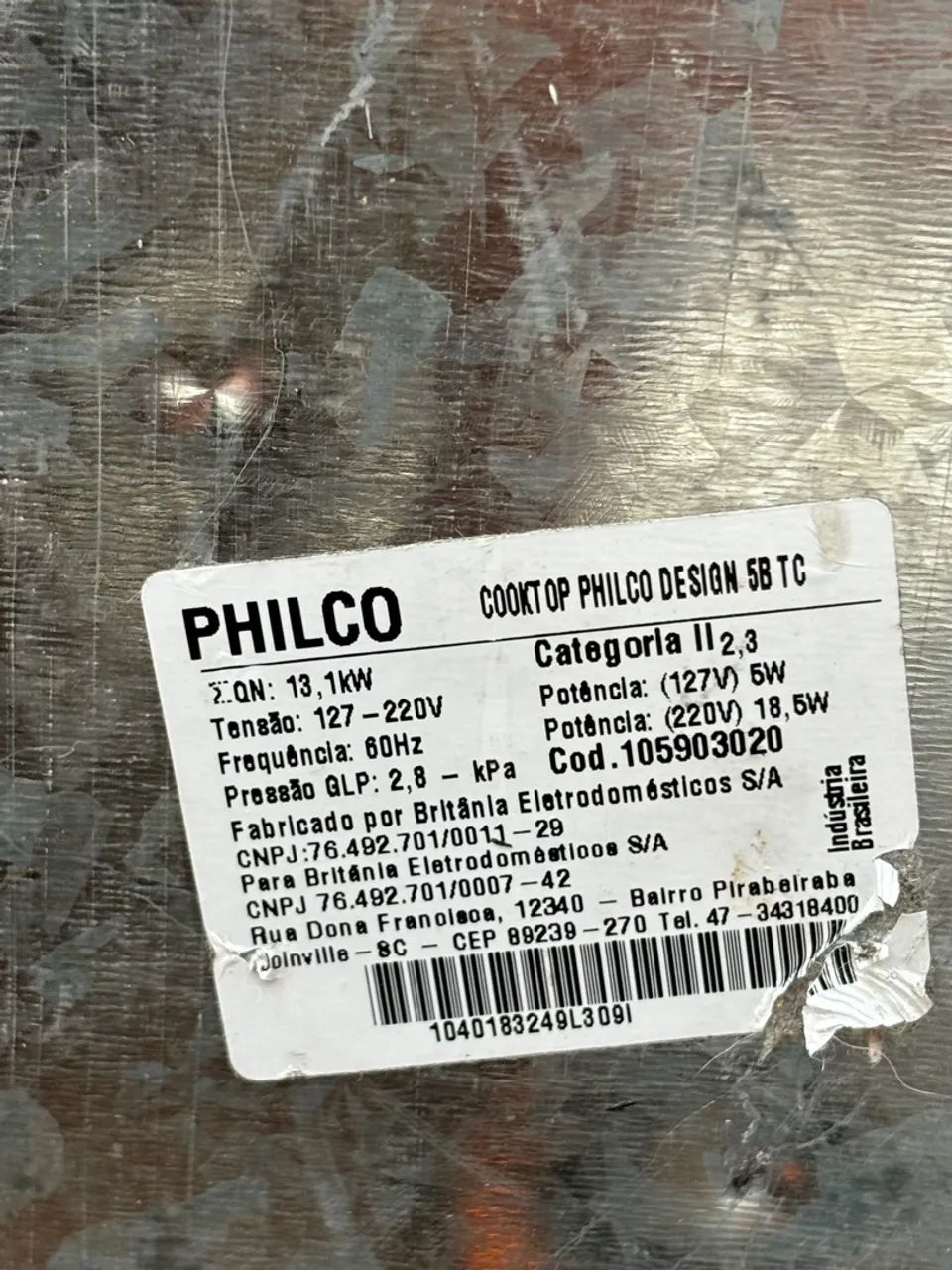 Cooktop a Gás 5 bocas - Seminovo - Foto 3