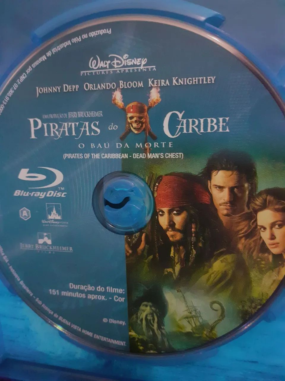 Blu-Ray Piratas do Caribe o baú da morte. - Foto 3