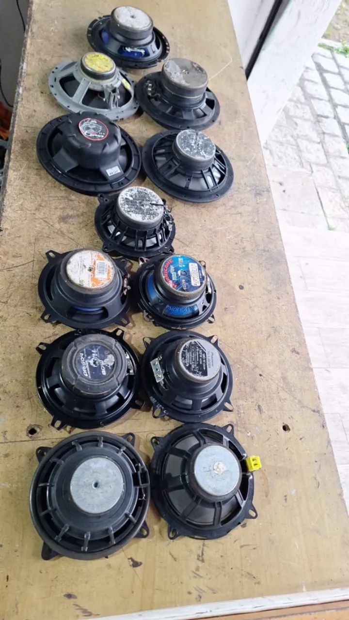 Alto falantes de carro 5 e 6 polegadas 35,00 cada ou 60,00 o par somos loja - 2606 - Foto 3