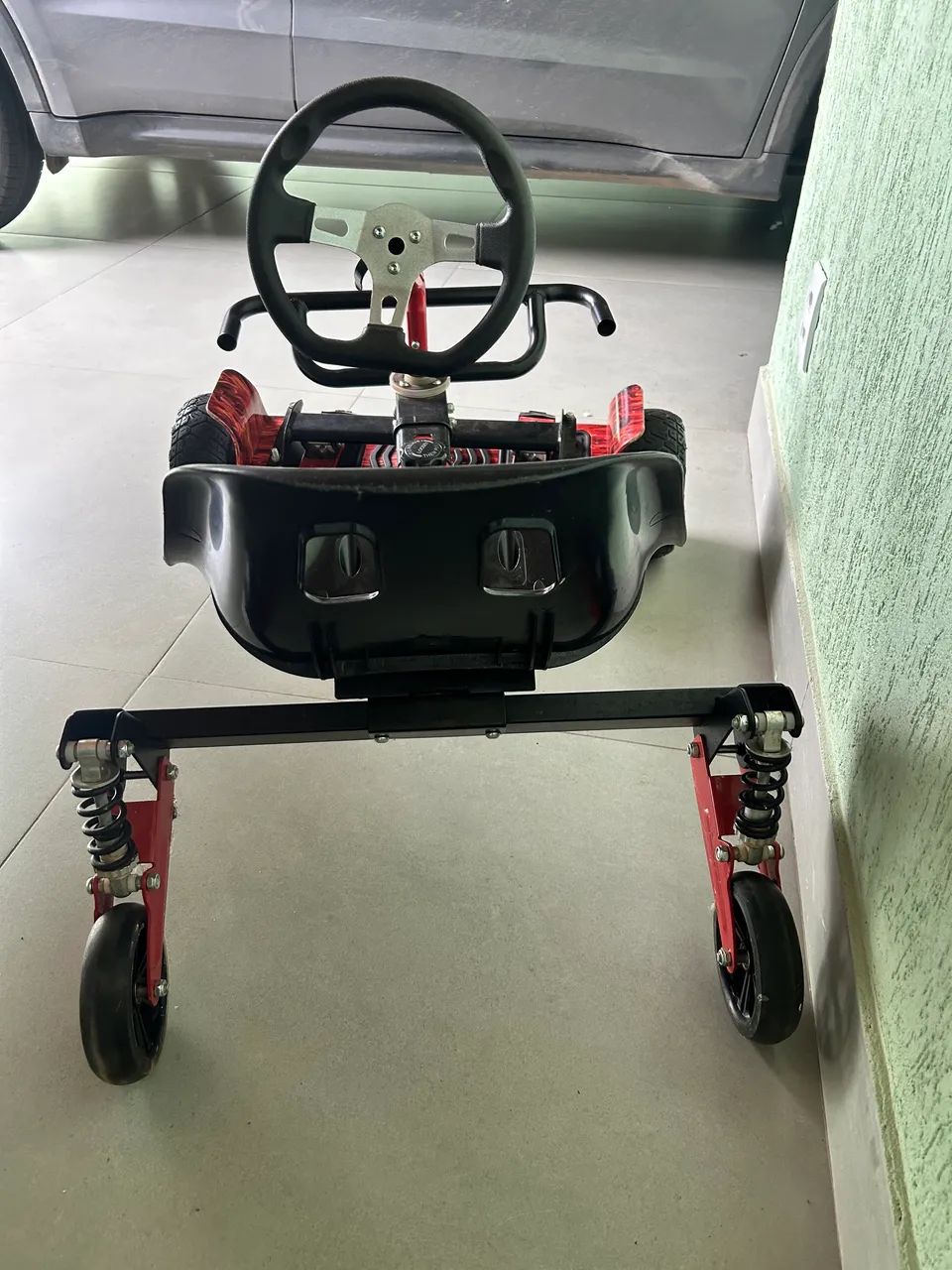 Hoverboard Com Hoverkart Semi Novo - Foto 5