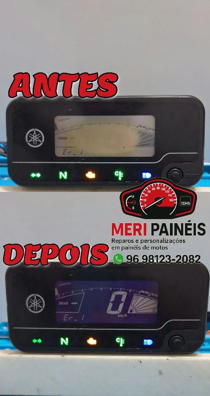 Painel de moto - Foto 5