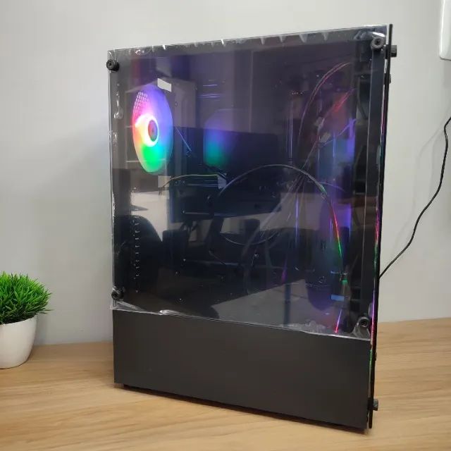 Gabinete Gamer Hayom com 4 Fans RGB - Foto 2