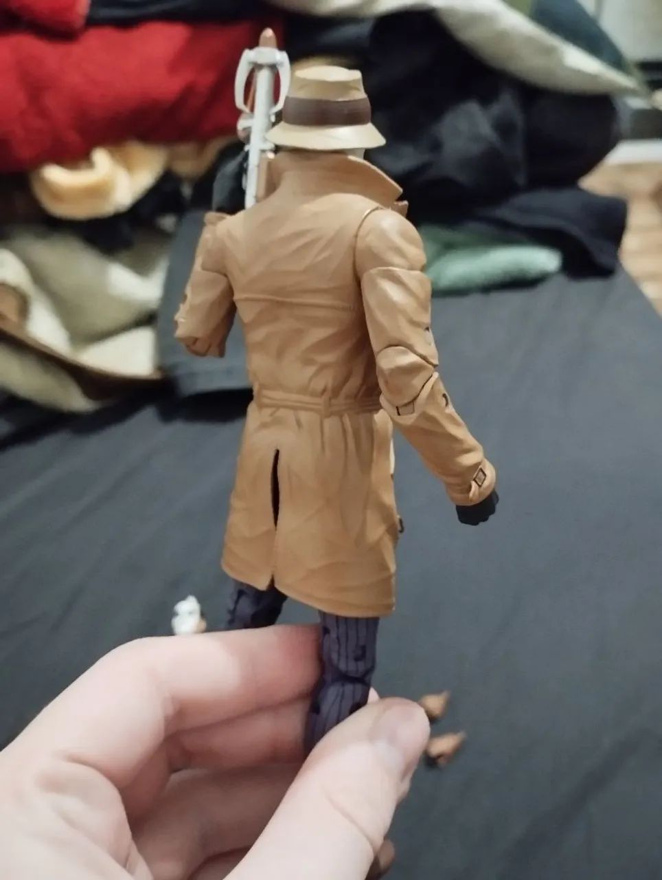 DC Collectibles Watchmen Rorschach e Mímico Figure Relógio do