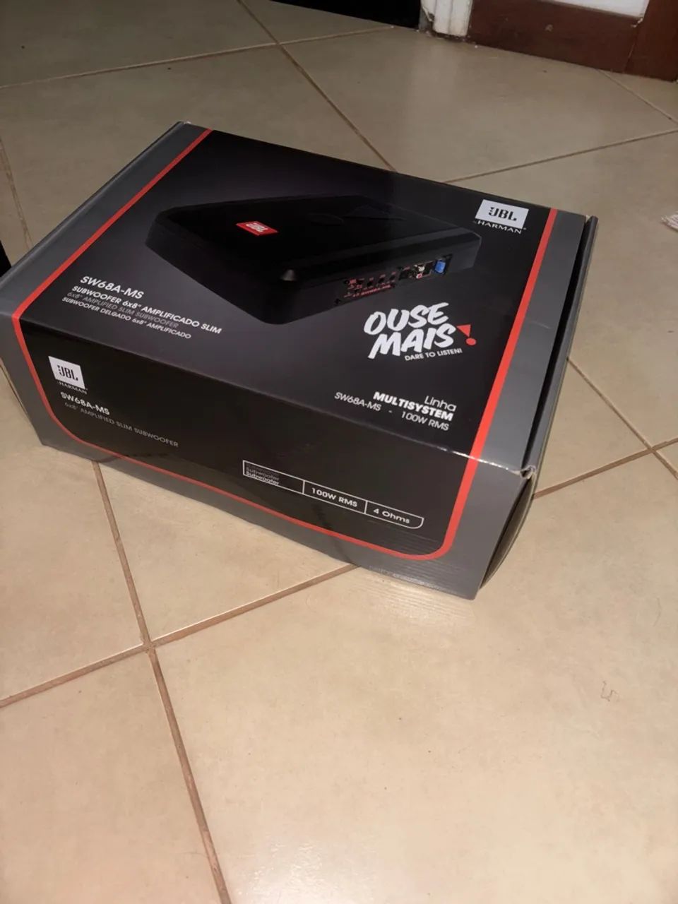 Subwoofer JBL SW68A-MS amplificado  - Foto 2