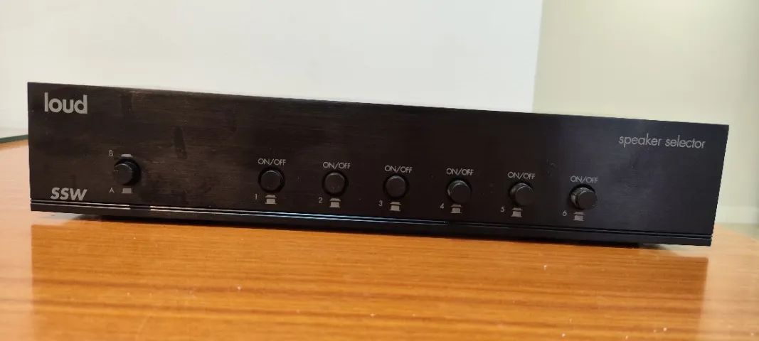 Seletor de Alto-Falantes Multizona Loud SSW - 6 Zonas