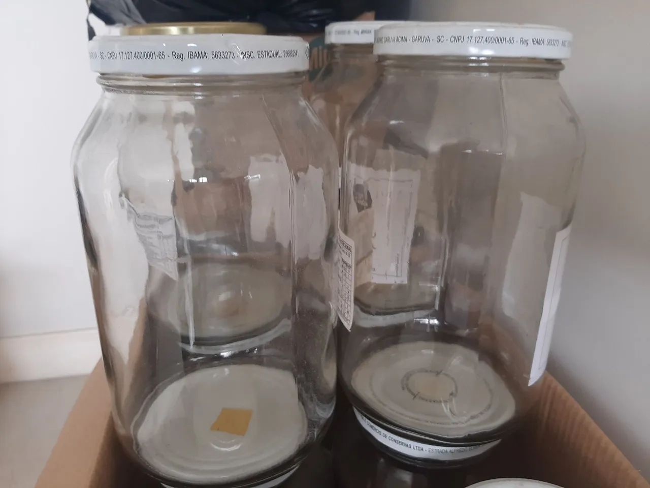 Pote de vidro para conserva 3L - Foto 2