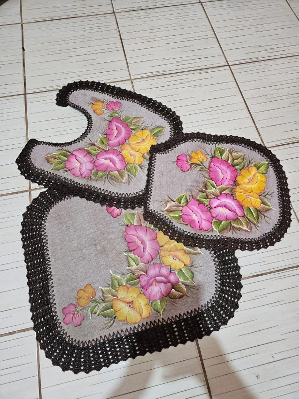 Conjunto Tapete Banheiro