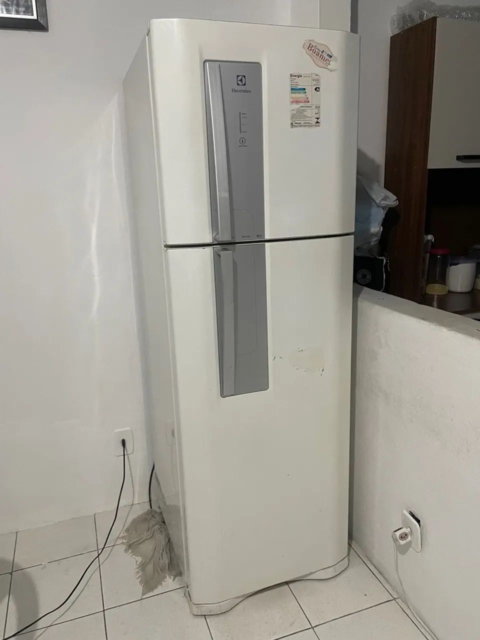Geladeira Electrolux usada - Freezer funcionando bem | Aceito cartão