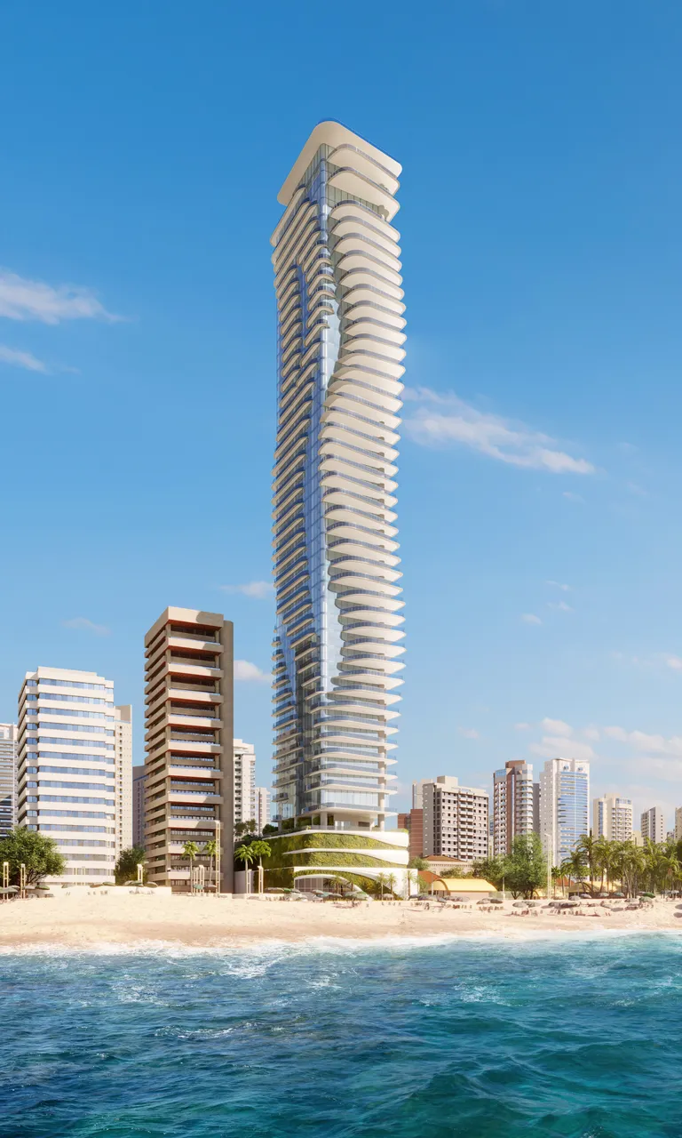 Oportunidade Beira Mar de Fortaleza 435 metros 5 quartos em Meireles - Fortaleza - Ceará