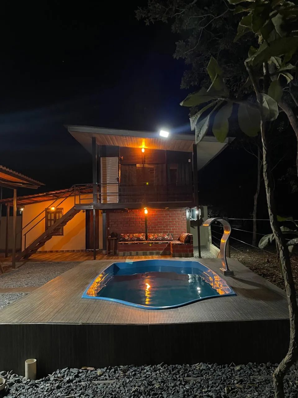 Rancho /casa/Bangalô Guadalupe Serra da mesa