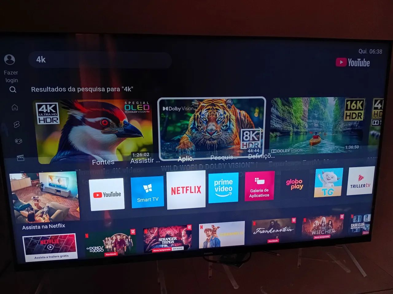 Tv 50 polegadas Qled comando de voz borda infinita 4 k  - Foto 2