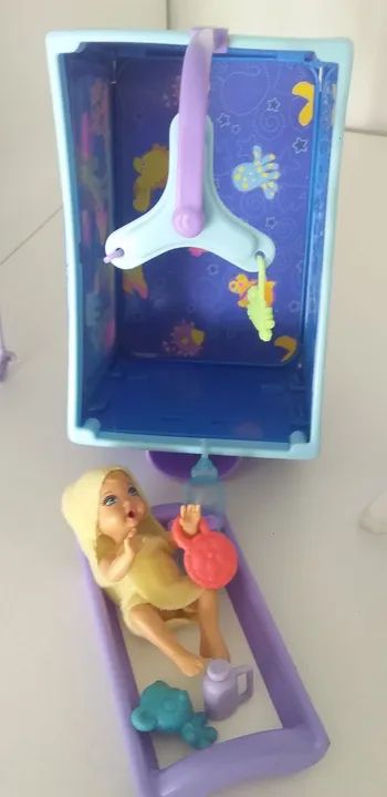 Barbie kit quarto do bebê mattel original  - Foto 3