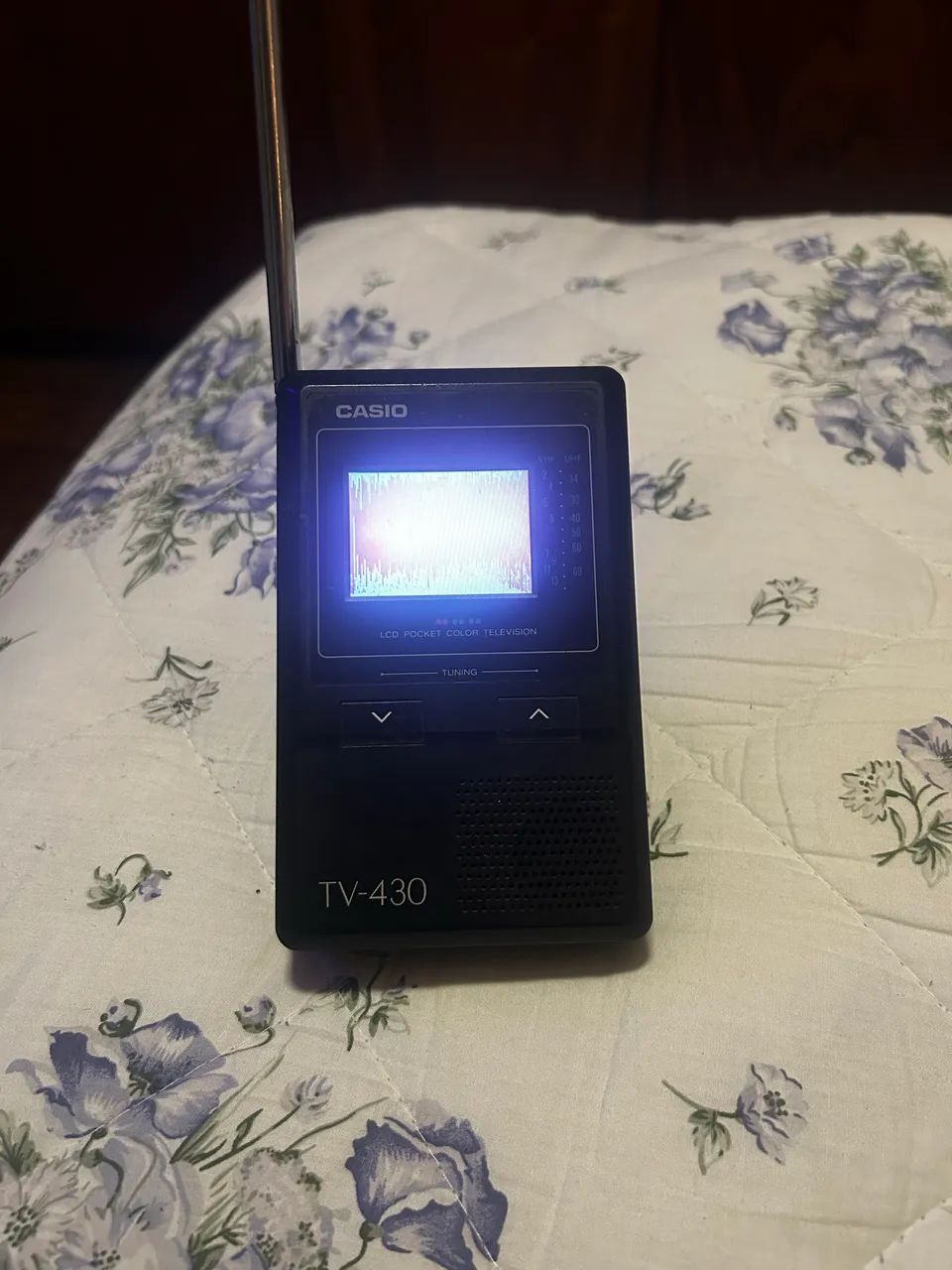 TV Casio Analógica anos 90