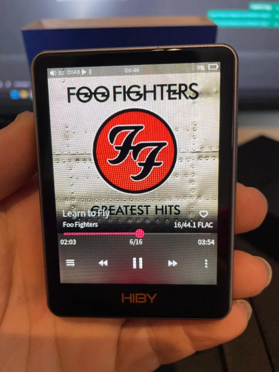 DAP Player HIFI HiBy R3 Pro Saber + sd 256gb