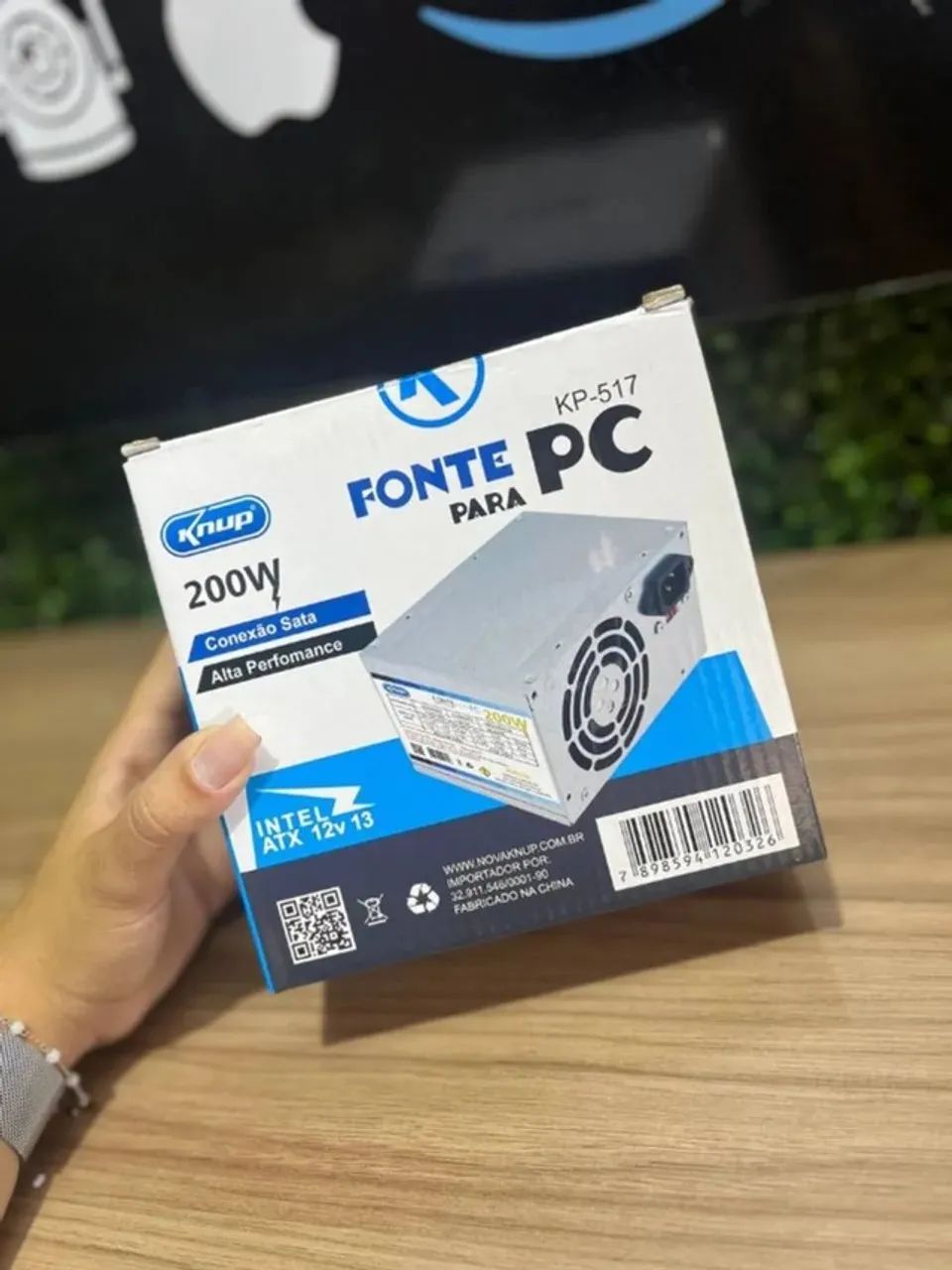 Fonte para PC 200W KNUP - KP-517