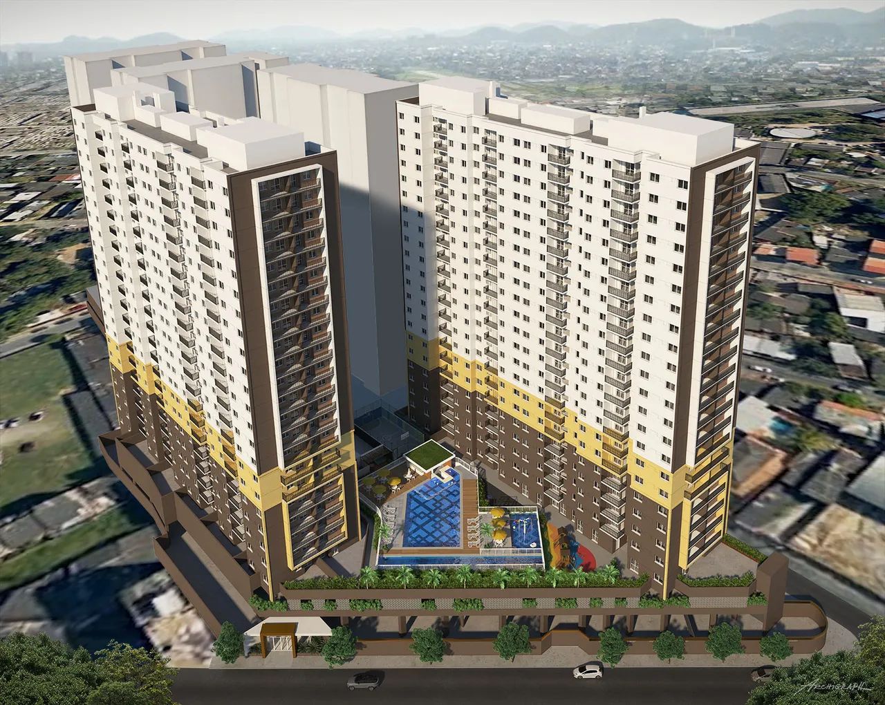 Ótimo Apto com 66m²  03 qtos uma suíte, uma vaga Centro - Nova Iguaçu - RJ - Foto 2