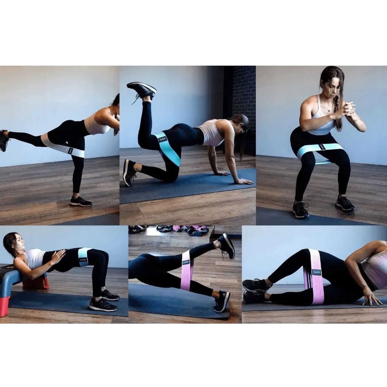 Kit 3 Faixas Elásticas De Exercício - Foto 3