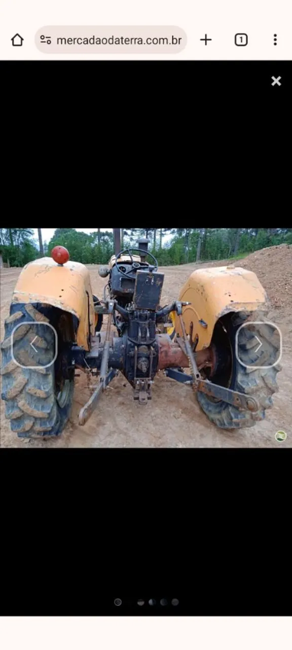 Trator Valmet 360 ano 63