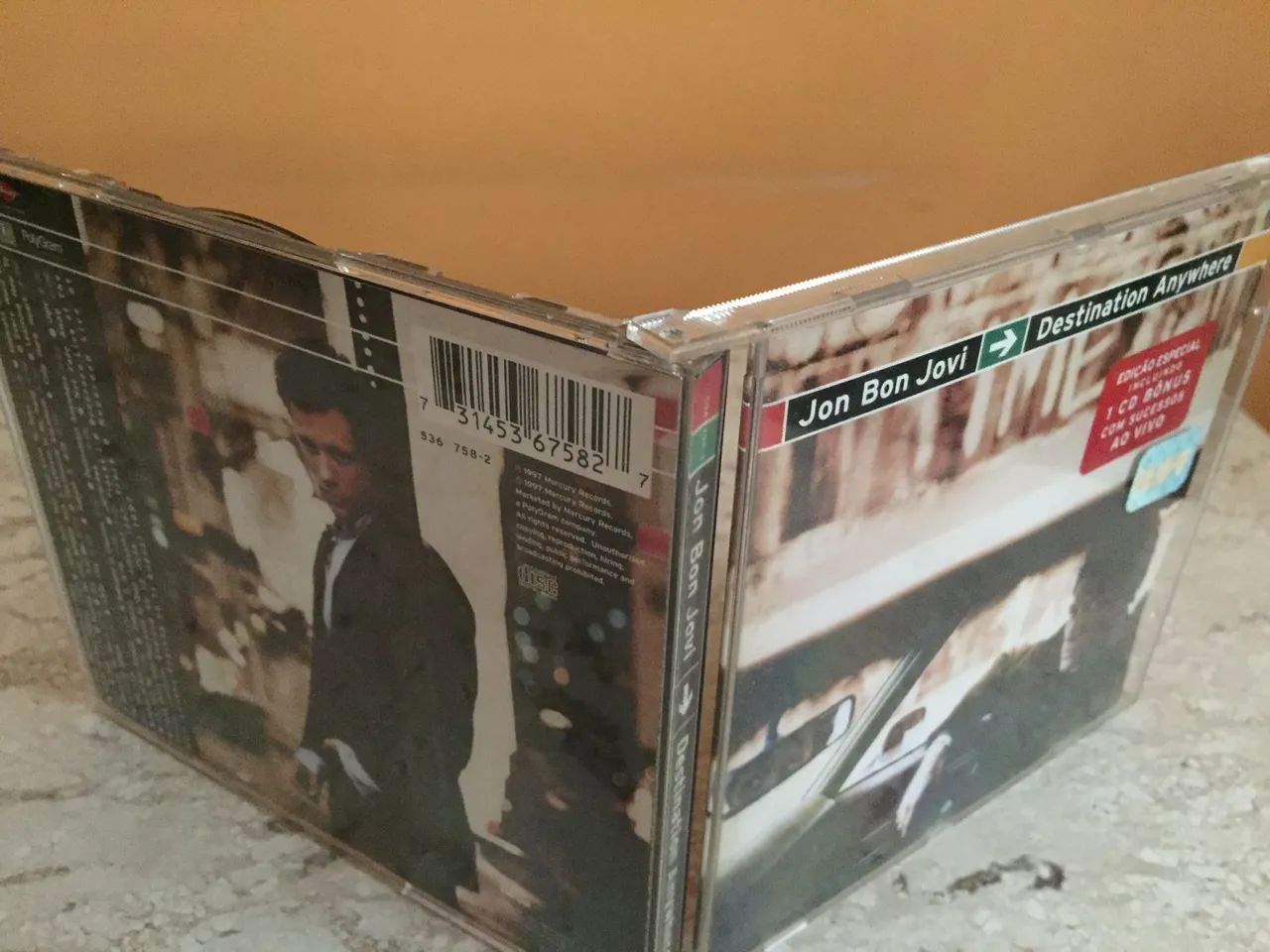 Cd Duplo Jon Bon Jovi Destination Anywhere - Foto 2