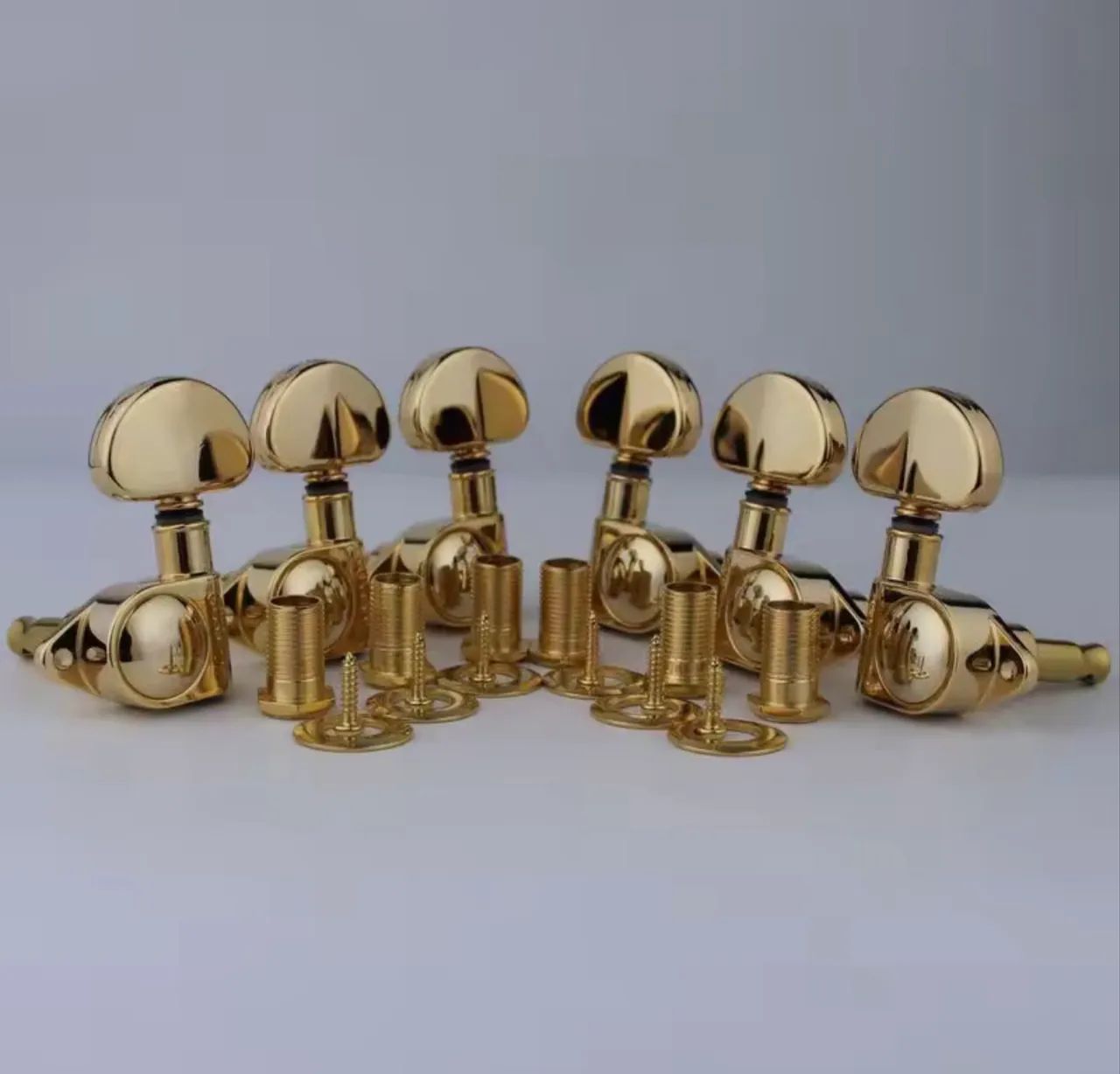 Tarraxas GUYKER de alta precisão douradas para violão/guitarra