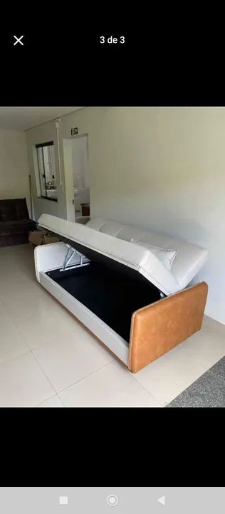 Sofá Cama Baú Luxury/Ipanema  - Foto 2