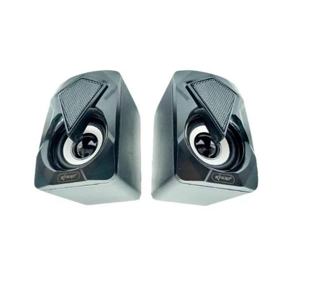 Caixa De Som Para Pc e Notebook 6w Knup - Foto 5