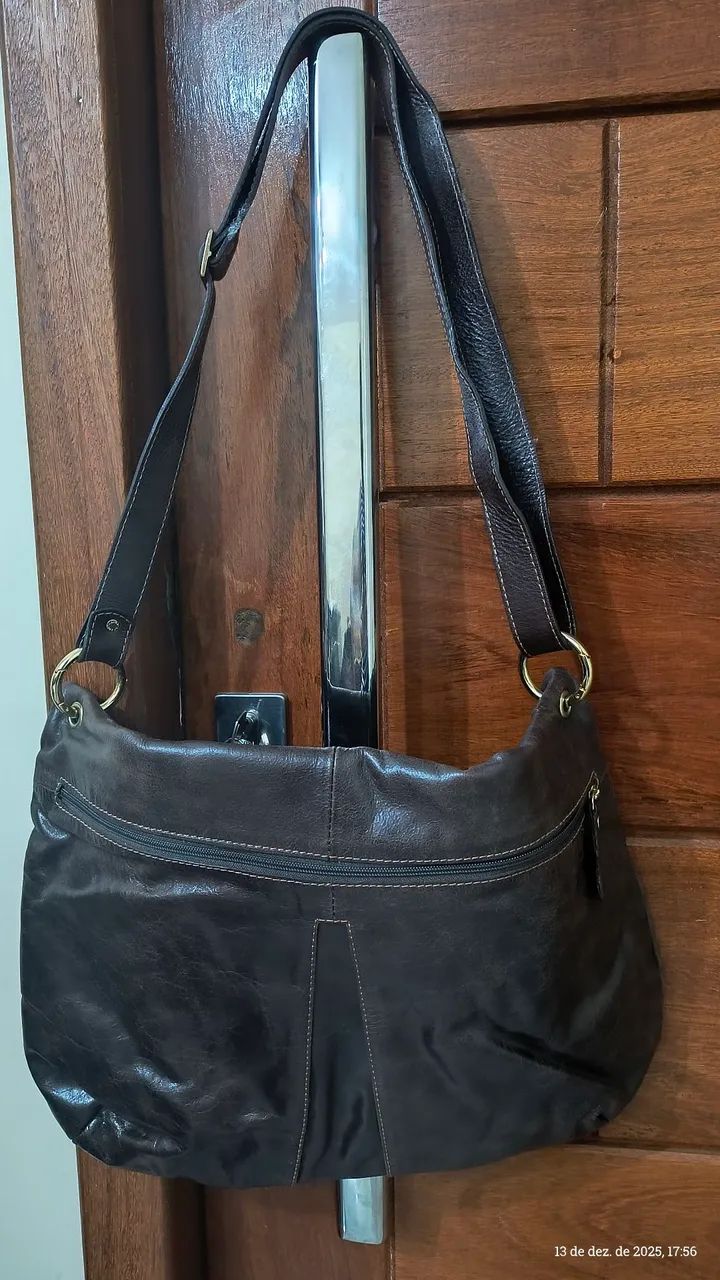 Bolsa de couro carteiro - Foto 2