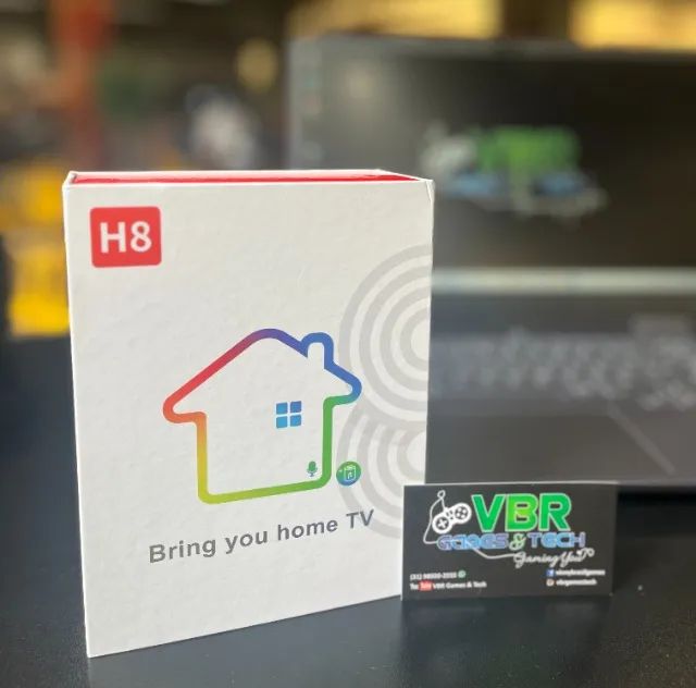 Receptor Canais de TV H8 Novo