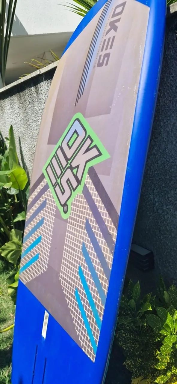 Prancha Wingfoil OKES 6'7 com 110 litros - Foto 3