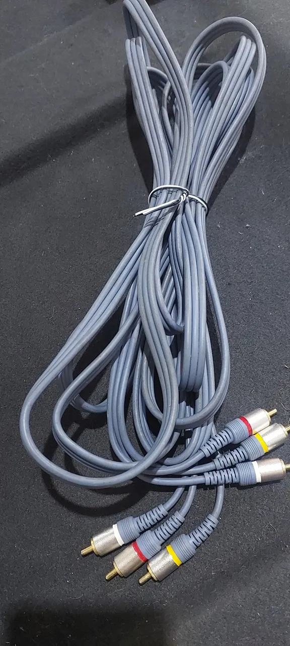 Cabo AV RCA para TV 5 metros