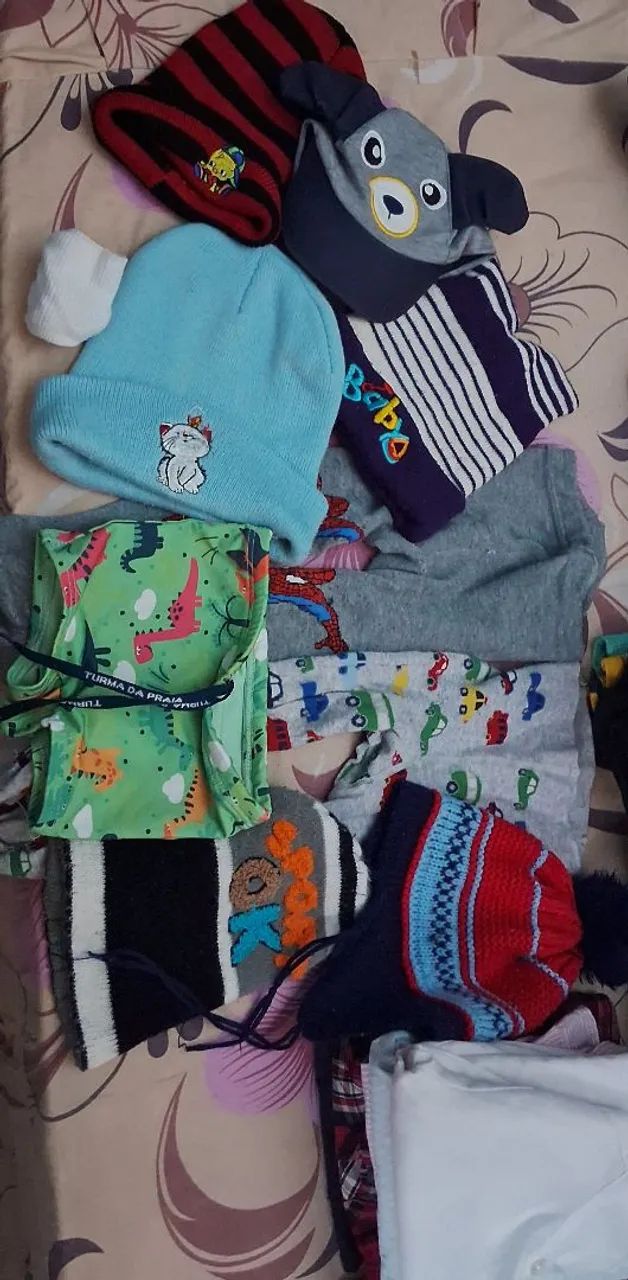 Lote menino 99 peças 1a2 anos - Foto 3