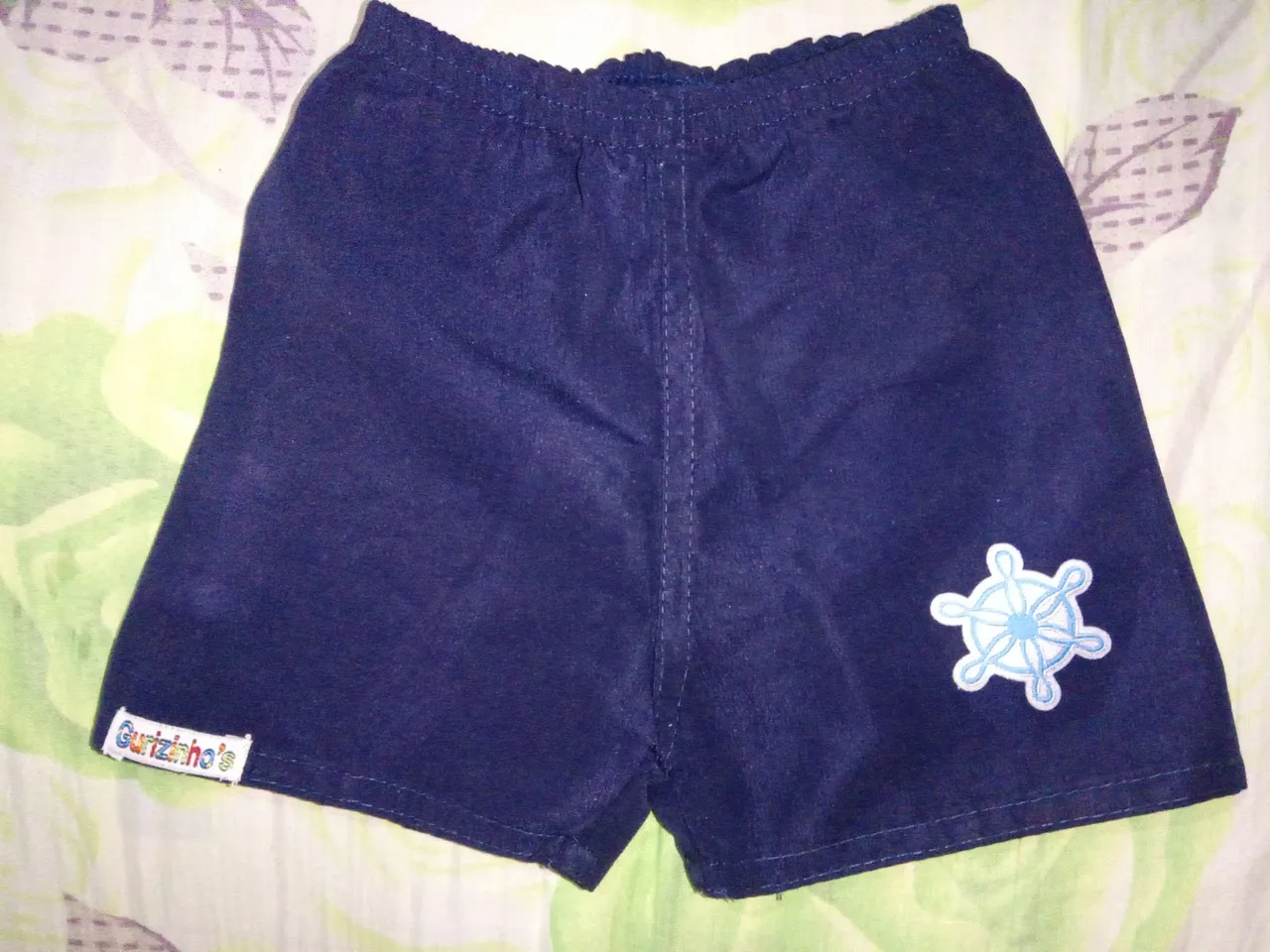 Shorts de Praia Bebê - Azul Marinho RN