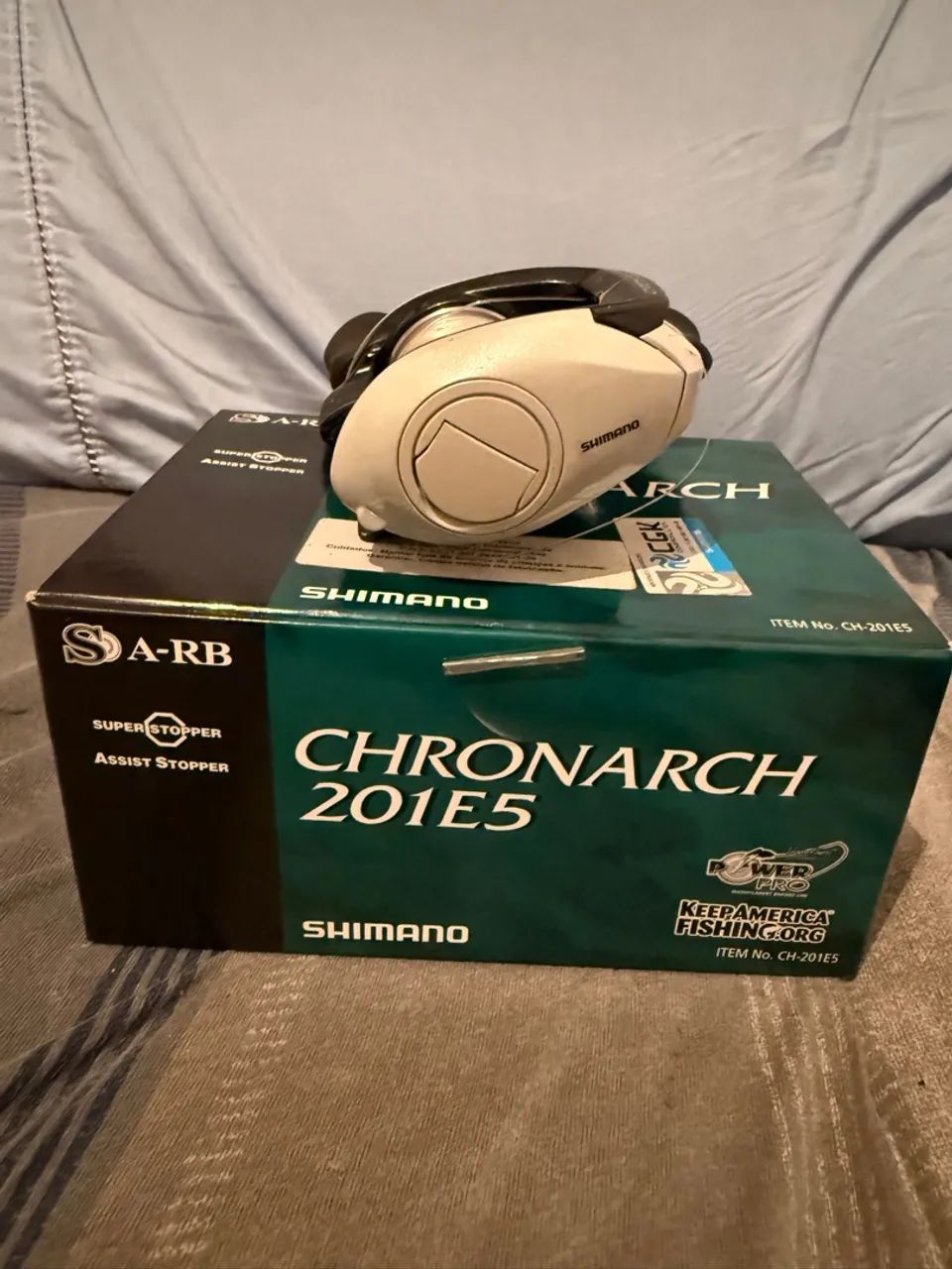 Carretilha shimano chronarch 201E5