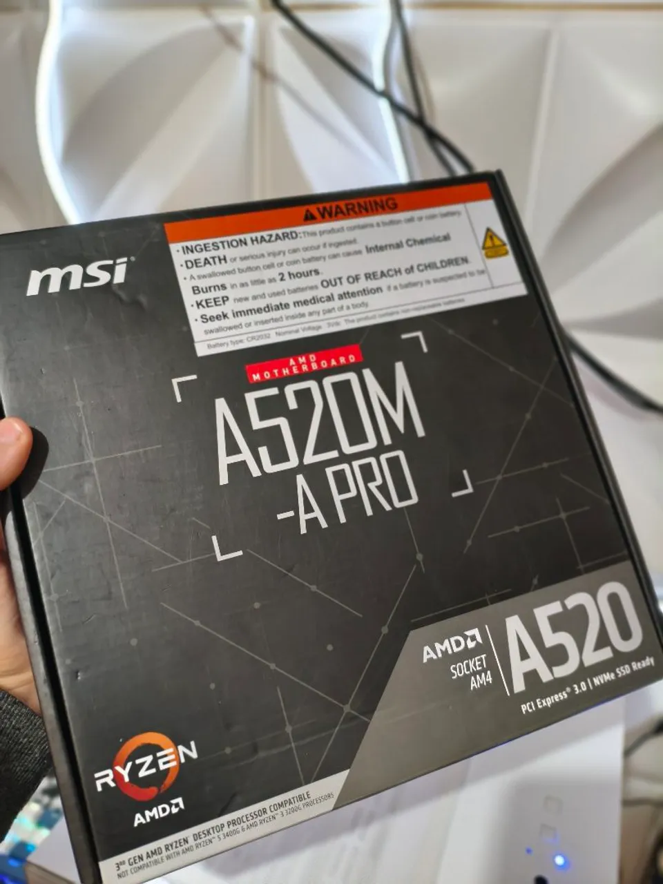 Placa Mãe MSI A520M-A PRO