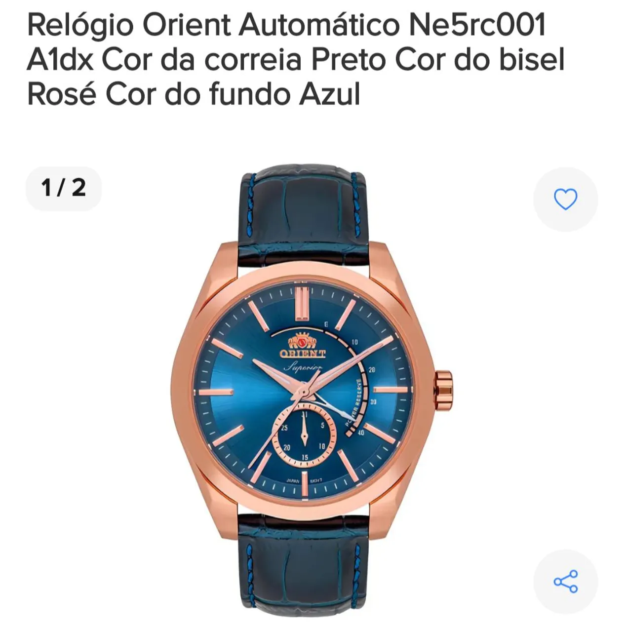 Relógio Orient Superior