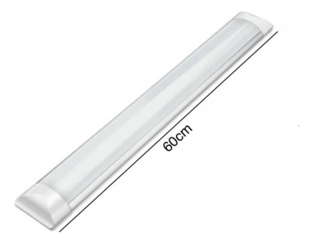 20x Lâmpada Luminária Linear 20w 60 Cm C/ Driver Embutido