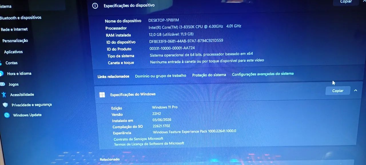 Processador core i3 8350k - Foto 4