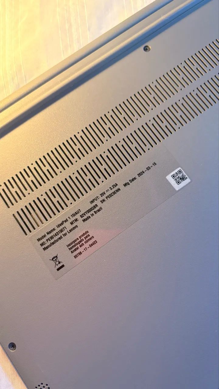 Notebook Lenovo IdeaPad 1 Intel Core i5 - Muito bem conservado - Foto 5