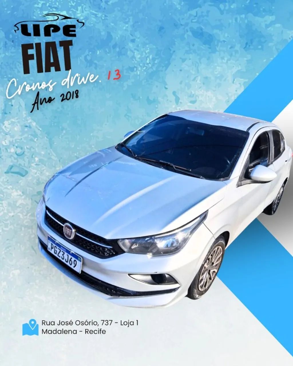Fiat Cronos Drive 1.3 8V Flex 2019