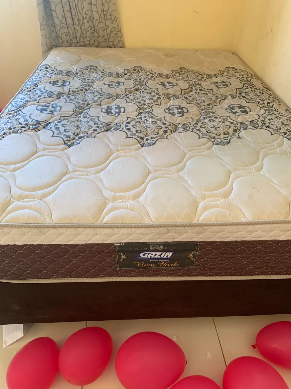 Cama box casal com colchão alto - Foto 3
