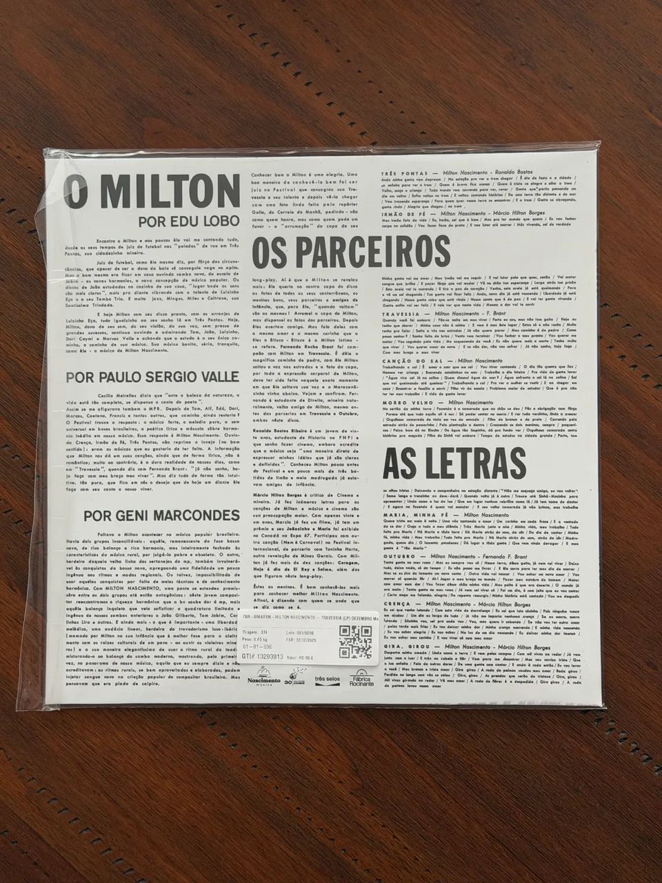 LP Milton Nascimento - Foto 2