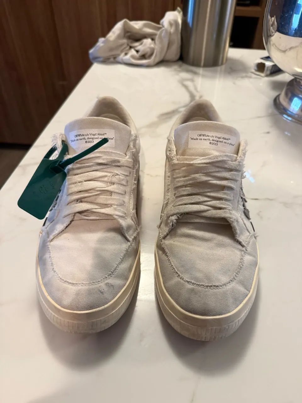 OFF-WHITE VULCANIZED LOW - Foto 4