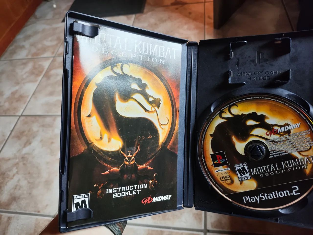 Mortal Kombat Deception PS2 Original Completo - Jogos de Vídeo
