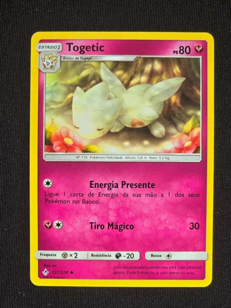 Cartas Togepi, Togetic, Clefable, Blissey e mais - Pokemon TCG - Foto 4