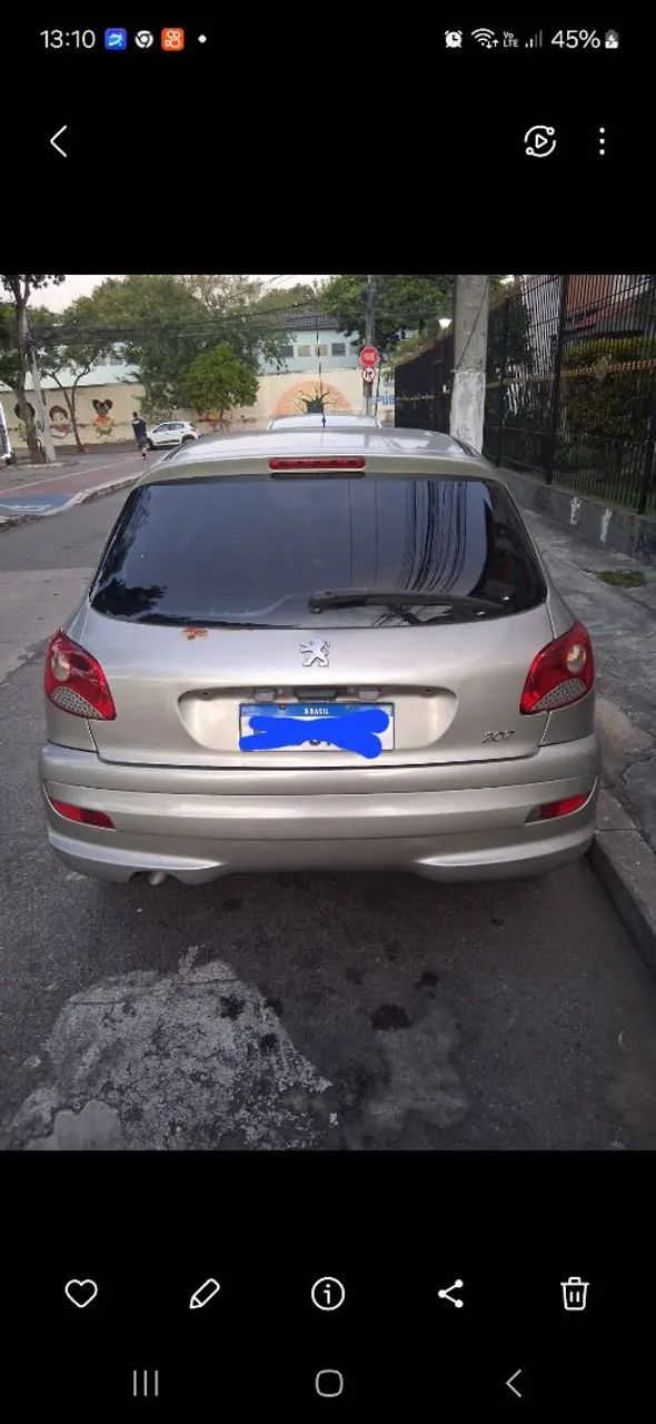 Peugeot 207 207 XR 1.4 FLEX 8V 5P 2013