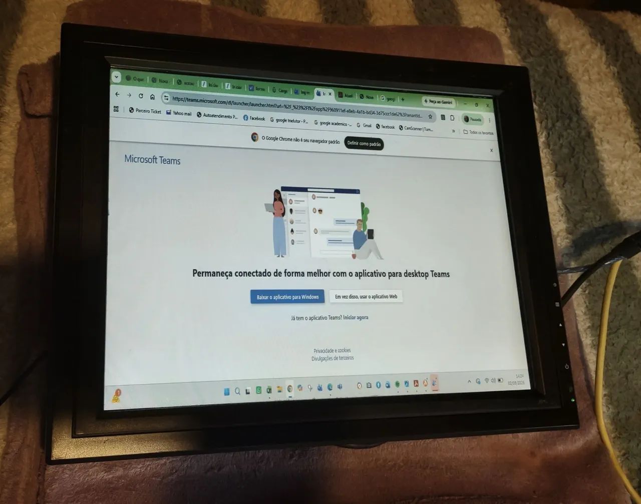 Monitor K-MEX LP-1503 Touch Led 15" Capacitiva VGA/USB c/ NF
