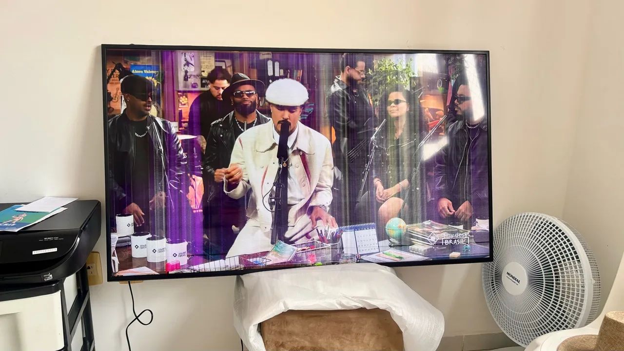 TV Samsung smart 55 com defeito  - Foto 2