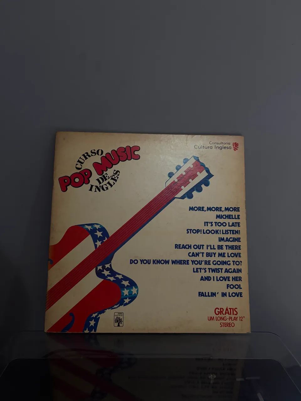 Vinil Curso pop music de inglês 